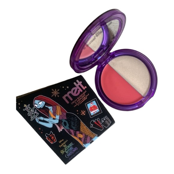 🎃 Melt Cosmetics Deadly Night Shade Duo Cream Blushlight & Highlight - Picture 6 of 6